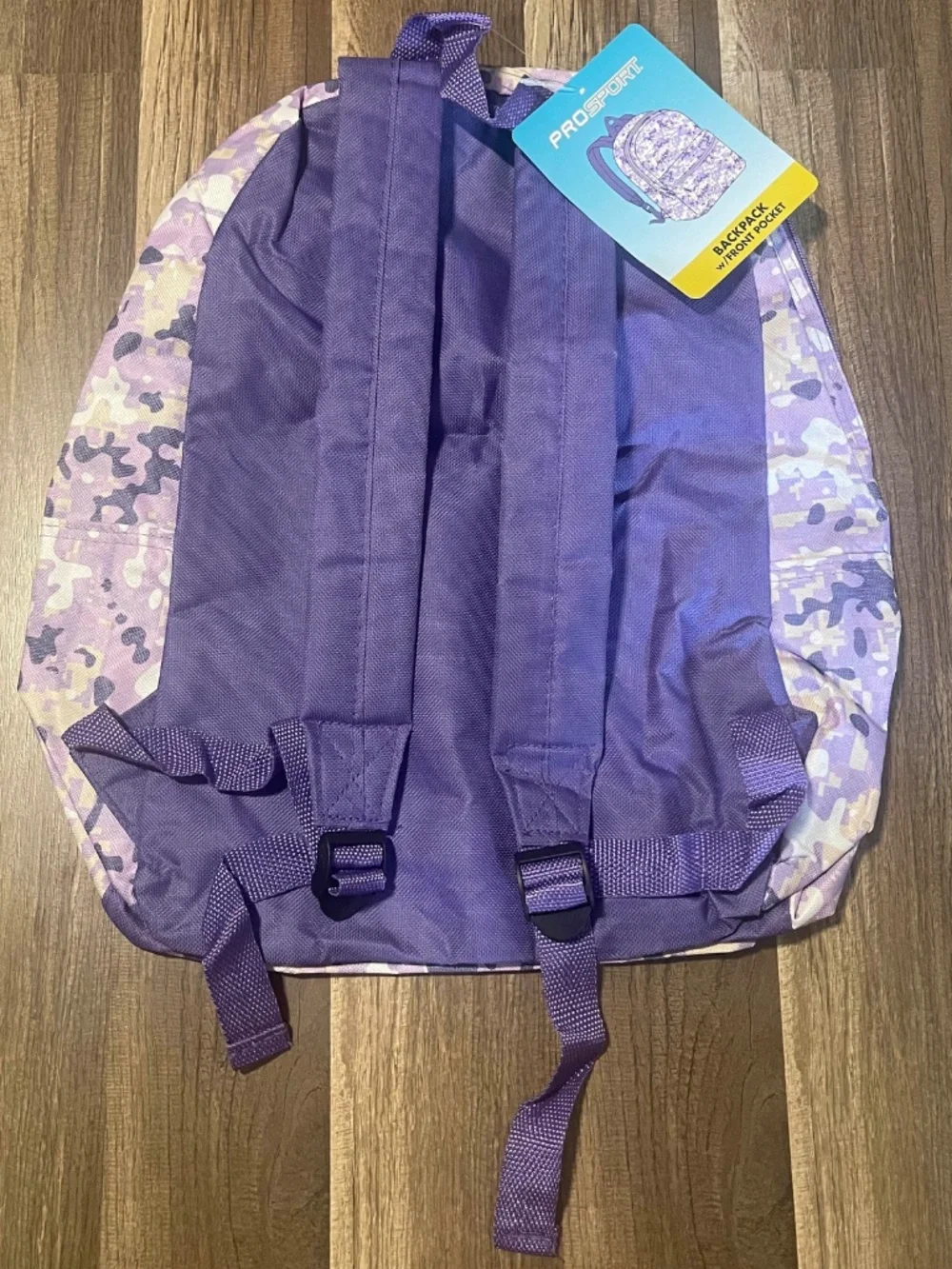 ProSport Purple Camouflage backpack